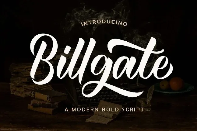 Billgate font