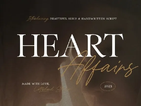 Heart Affairs font