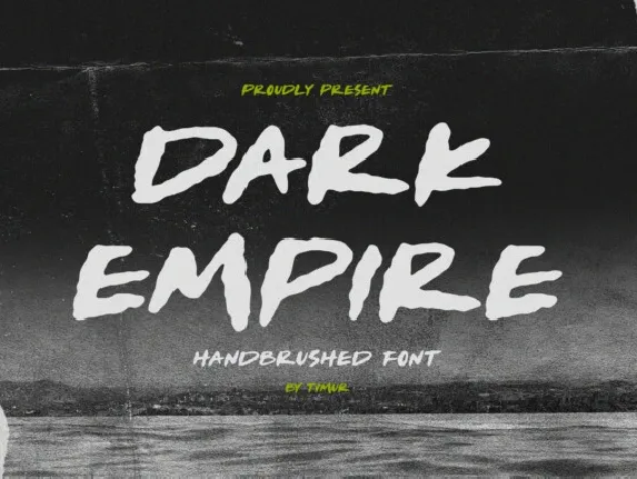 Dark Empire font