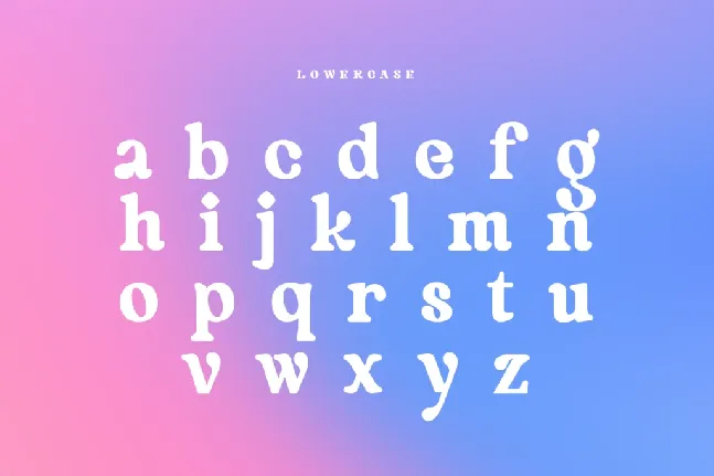 SS Rainbow font