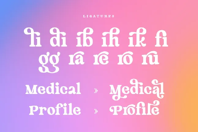 SS Rainbow font