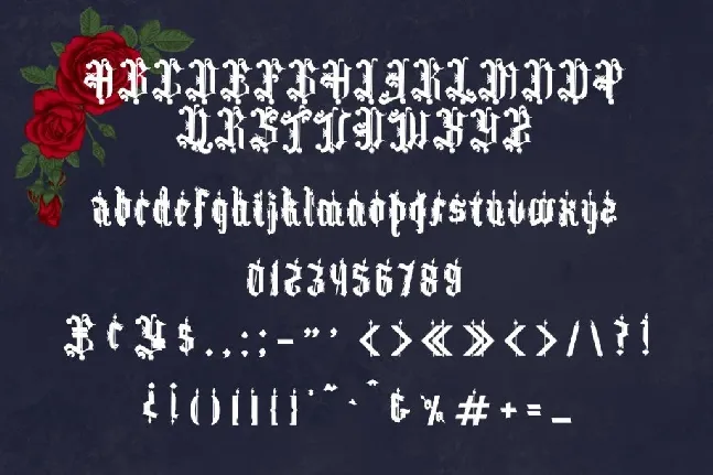 Duke Bronk font