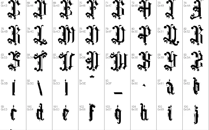 Duke Bronk font