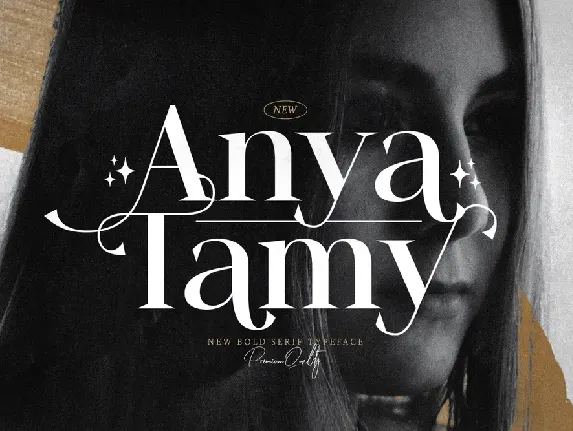 Anya Tamy font