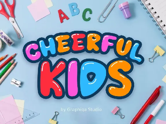 Cheerful Kids font