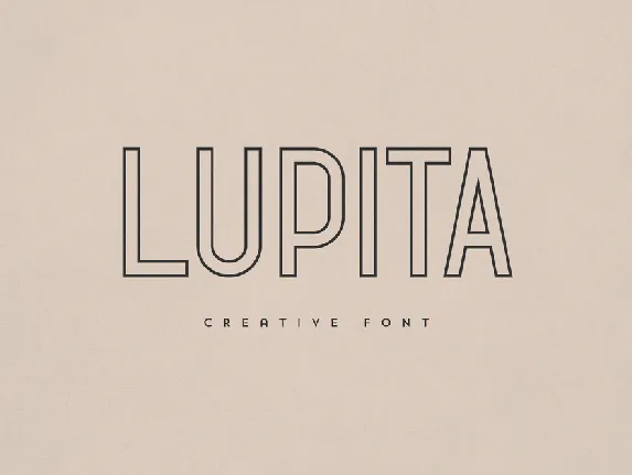 Lupita font