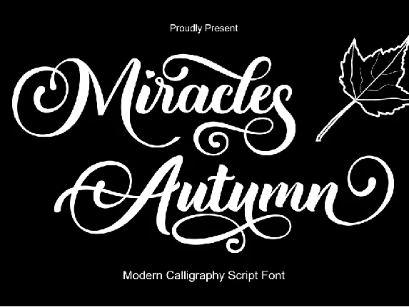 Miracles Autumn font