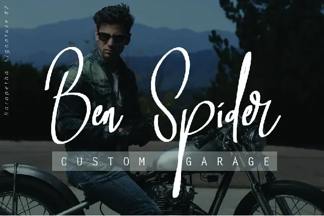 Baropetha Signature Demo font