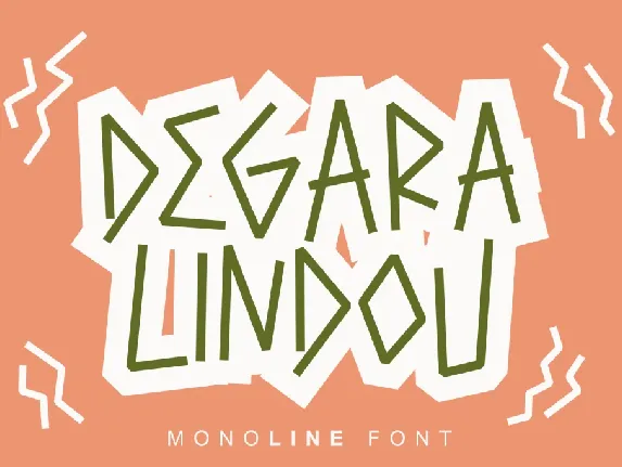 Degara Lindou font