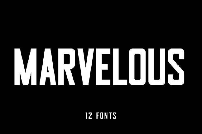 Marvelous Family font