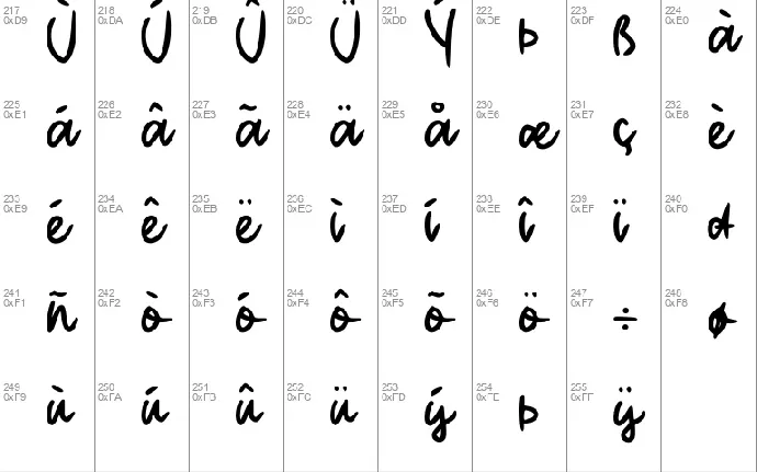 Waltskul Script font