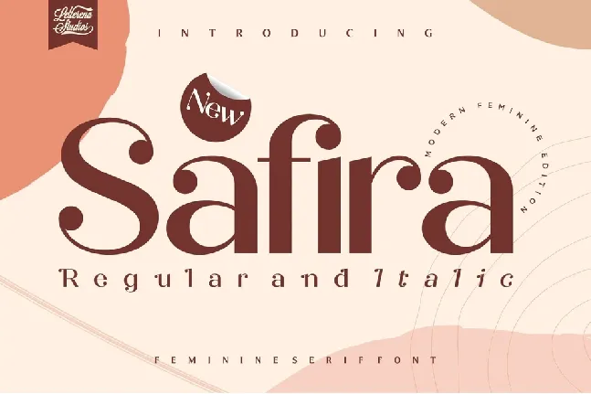 Safira font