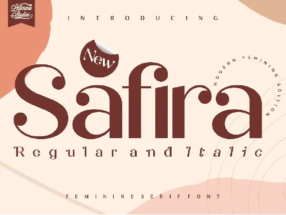 Safira font