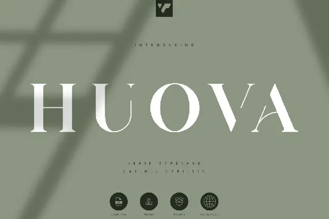 Huova Demo font