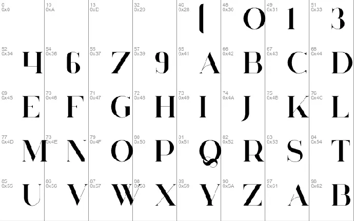 Huova Demo font