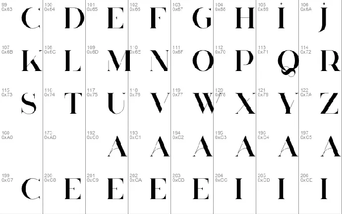 Huova Demo font