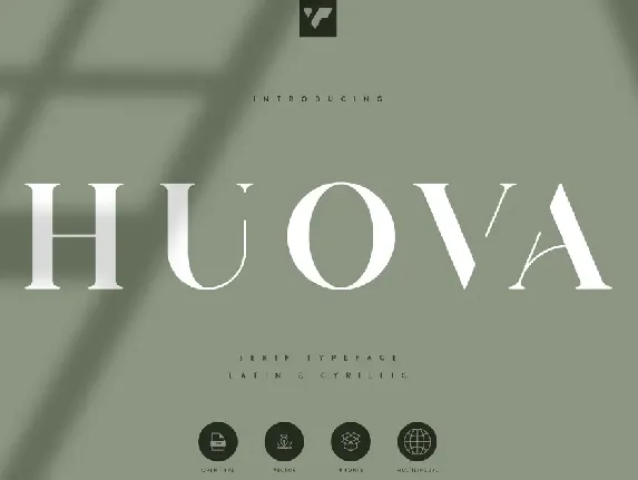 Huova Demo font