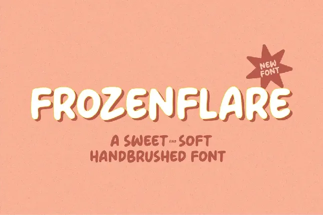 Frozenflare font