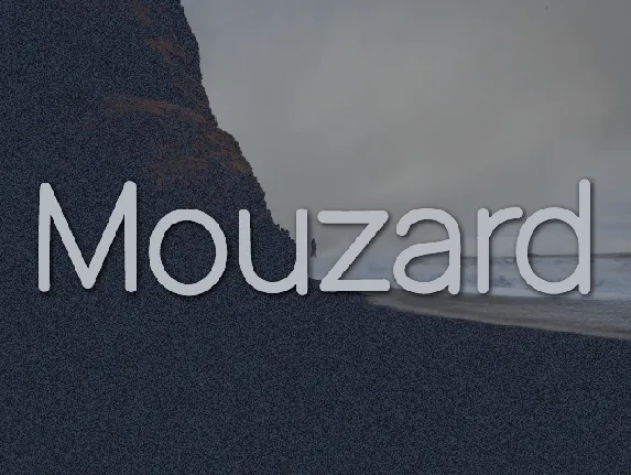 Mouzard font