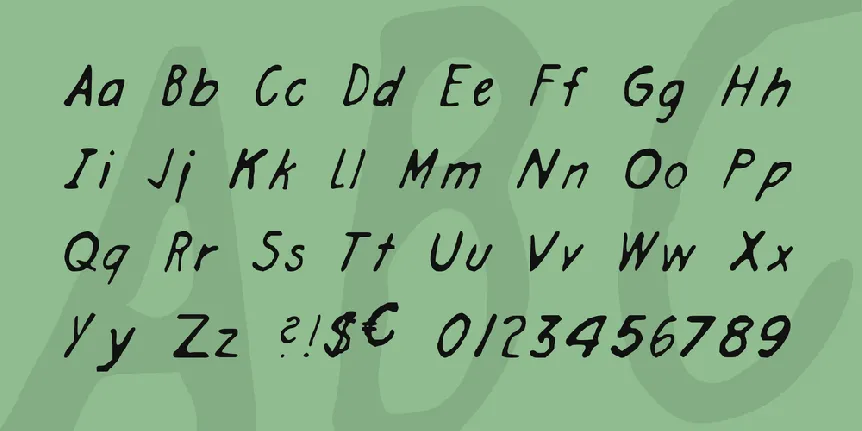 Engineer Hand font