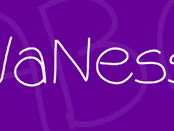 VaNess font