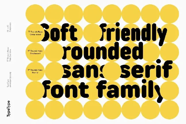 TT Rounds Neue Family font