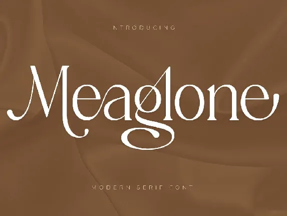 Meaglone font