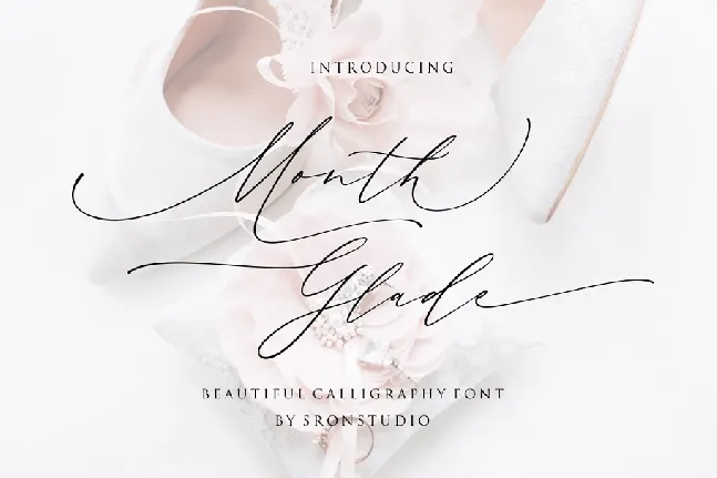 Month Glade Script font