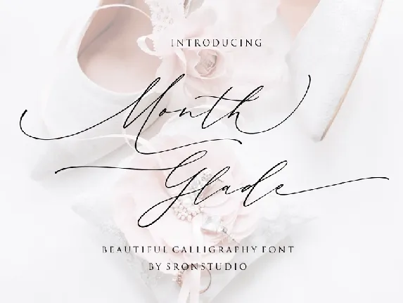 Month Glade Script font