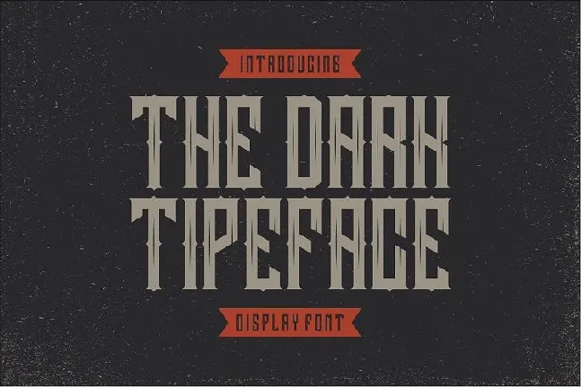 Darkrise Typeface font