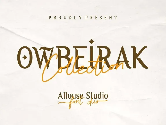 Owbeirak Collection Duo font