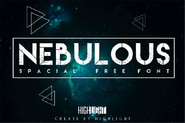 Nebulous Typeface Free font