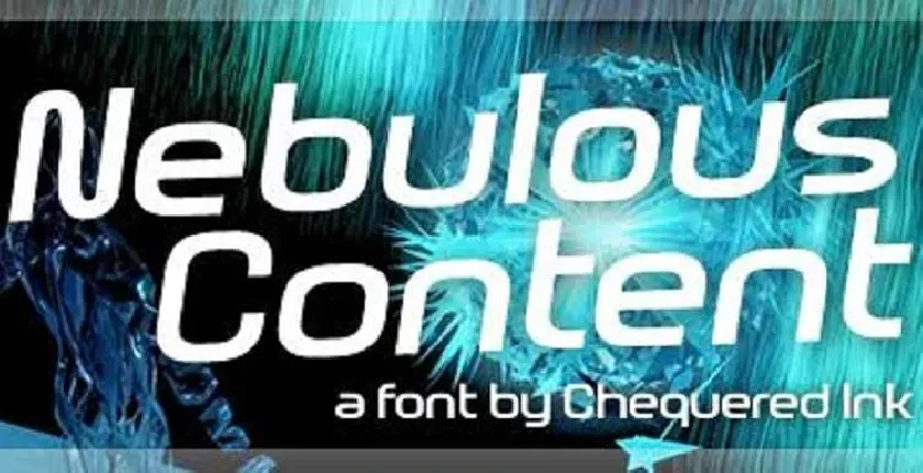 Nebulous Typeface Free font