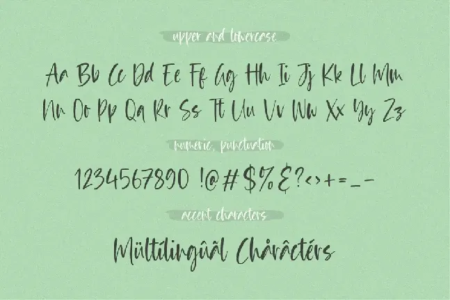 Brightstone font