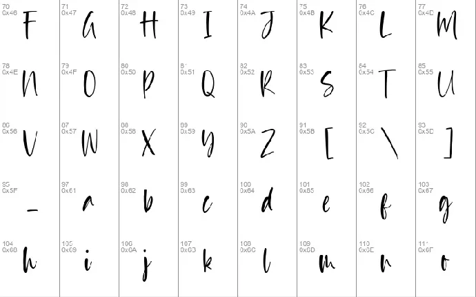 Brightstone font