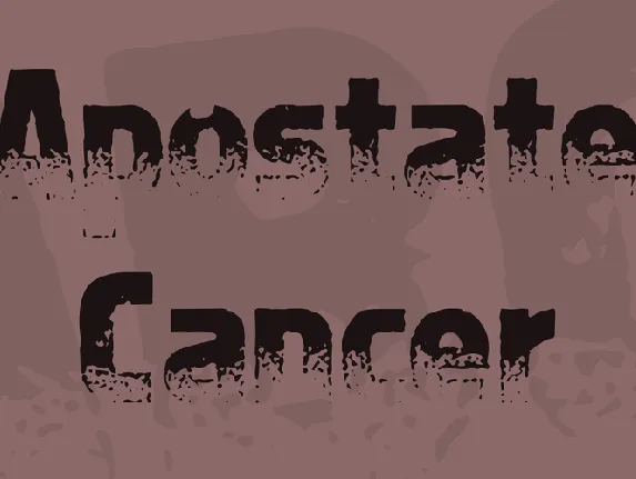 Apostate Cancer font