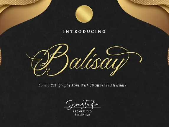 Balisay font