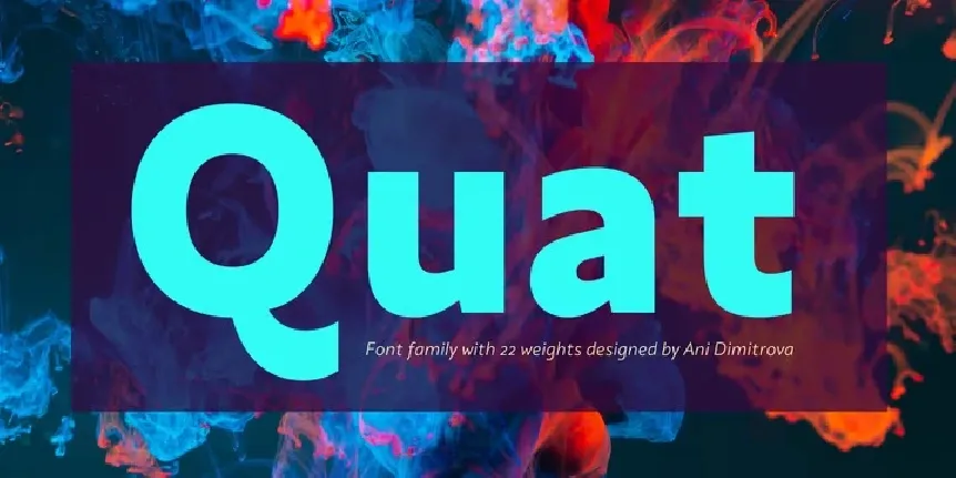 Quat font