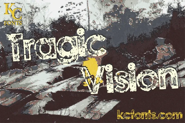 Tragic Vision font