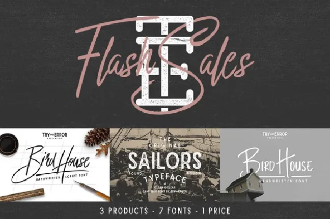 Flash Sales Free font