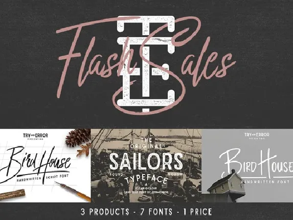 Flash Sales Free font