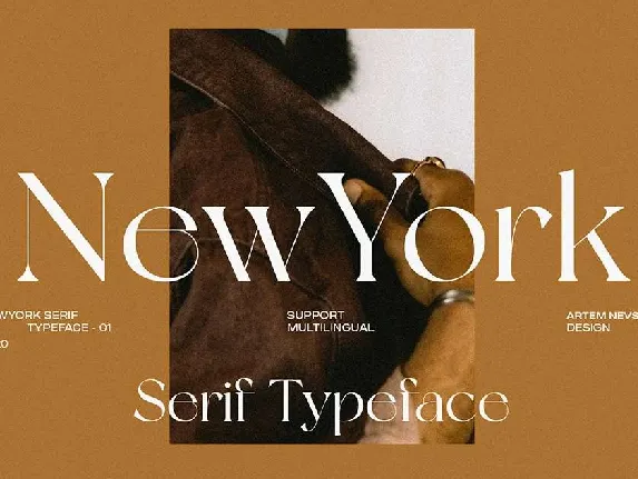 New York Typeface font