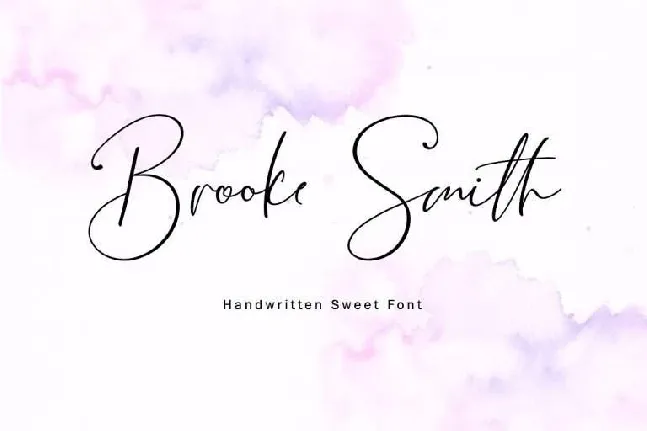 Brooke Smith Script Free font