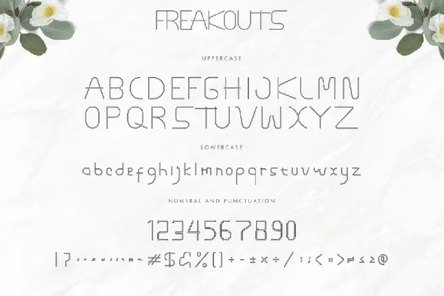 Freakouts Demo font