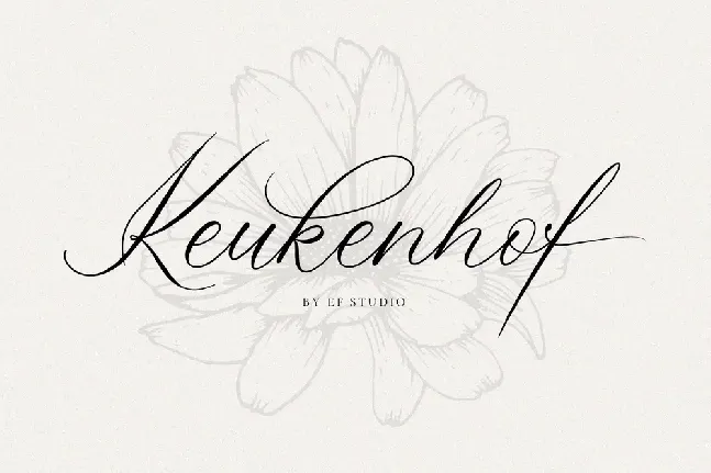 Keukenhof font