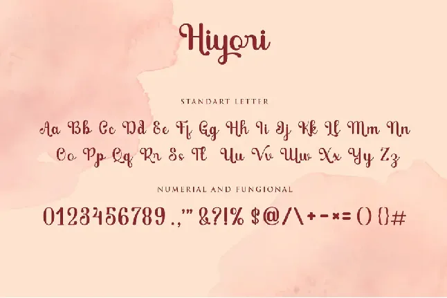 Hiyori font