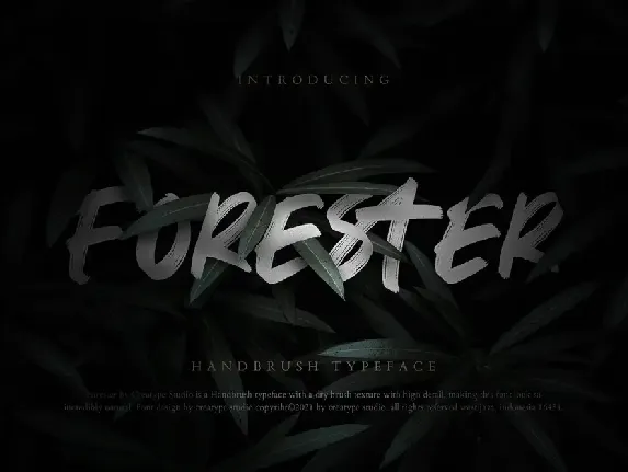 Forester font