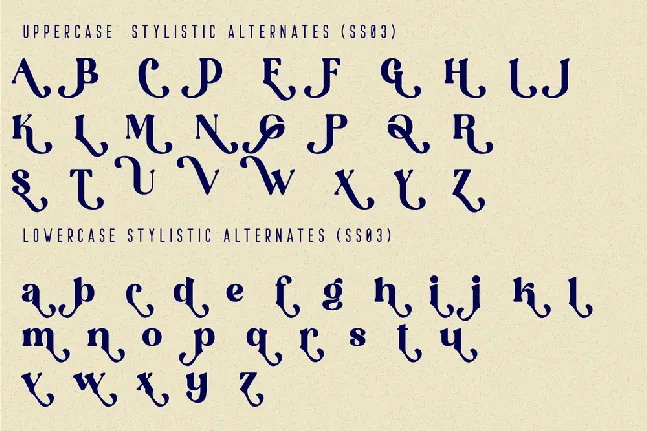 Ostrich Habitat font