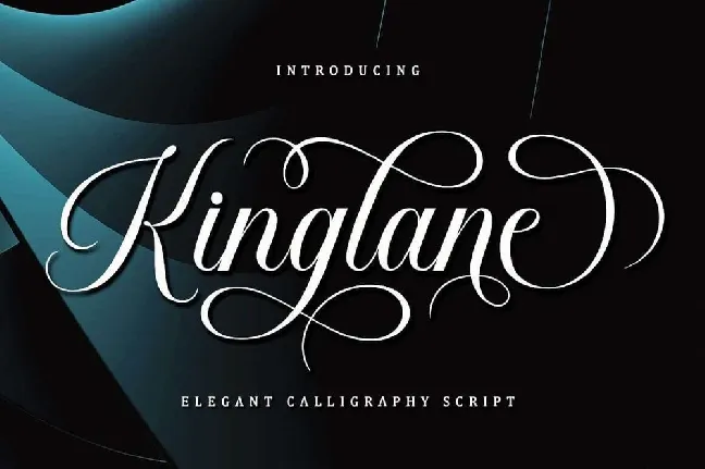 Kinglane font