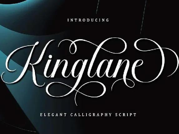 Kinglane font